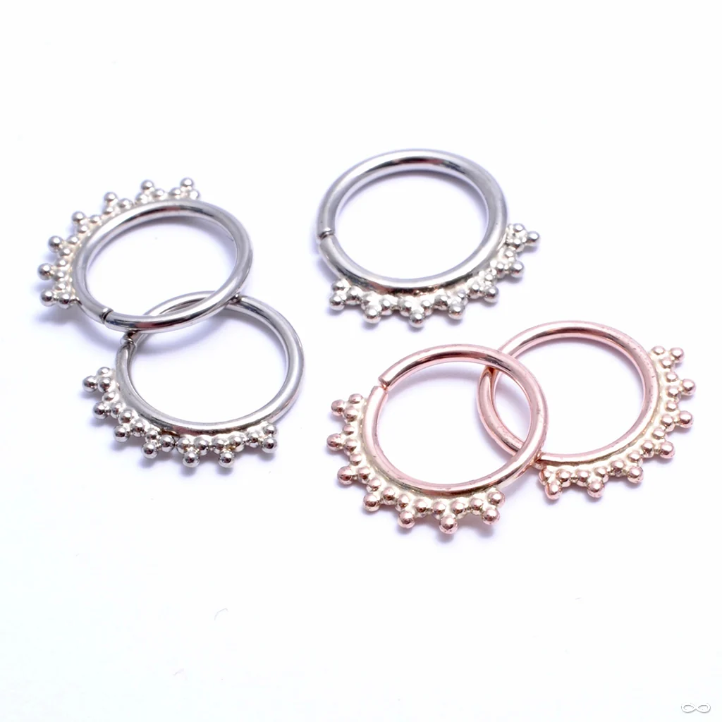 Jenna Seam Ring in Gold from Scylla