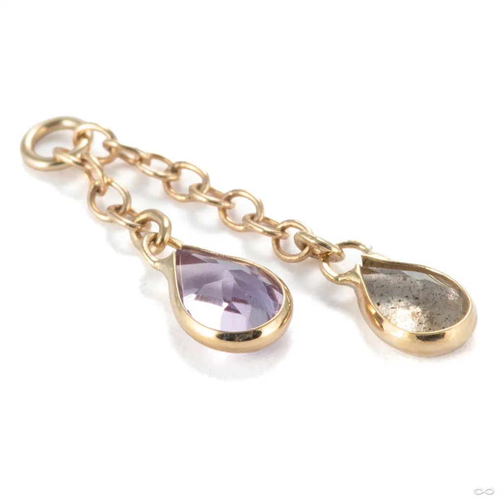 Junto Charm in Gold from Hialeah