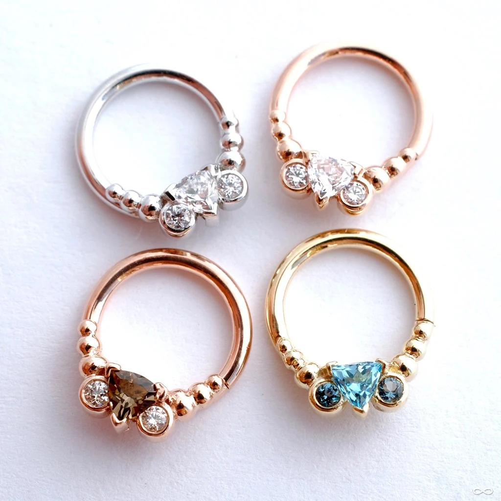 Kalisi Seam Ring in Gold from BVLA