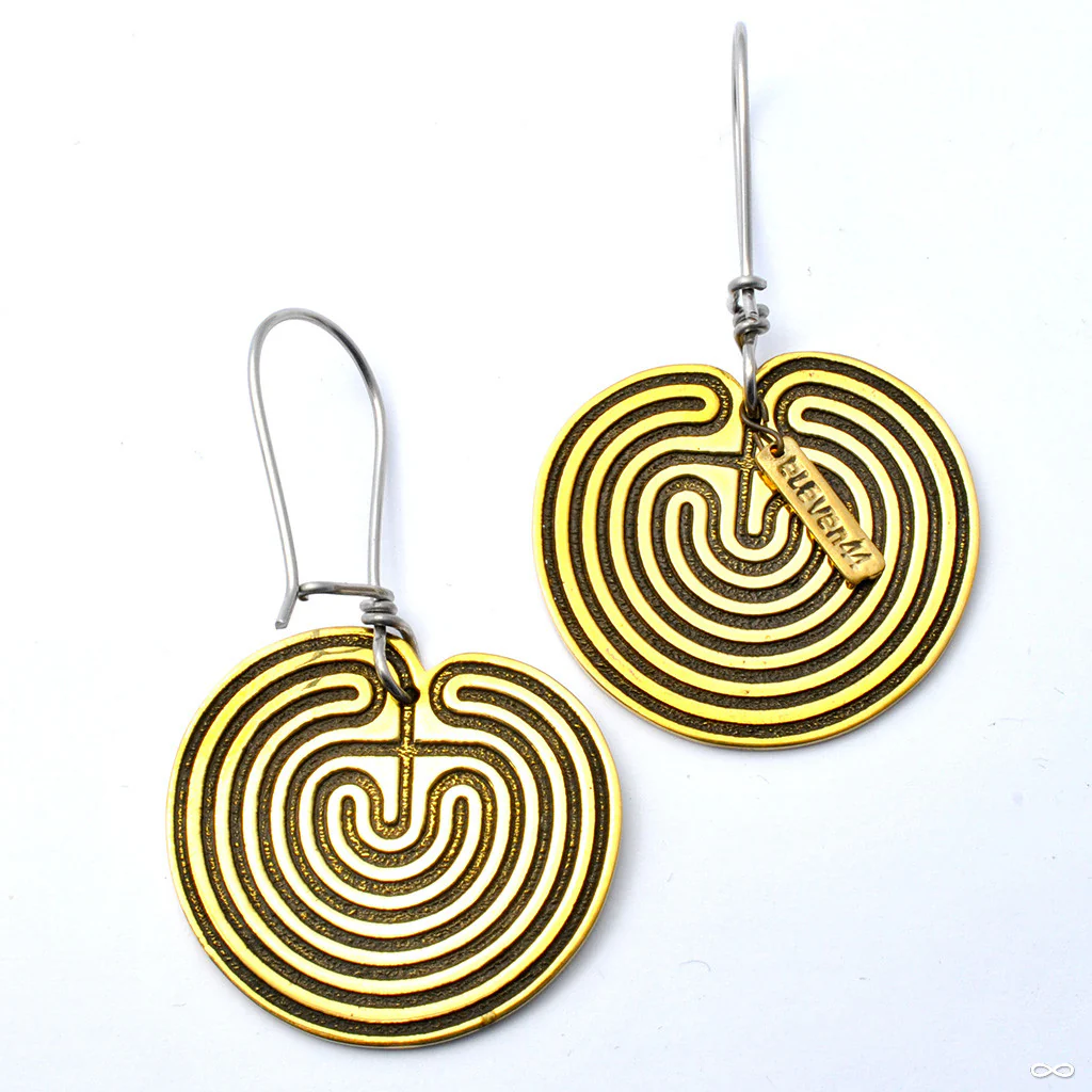 Labyrinth Earrings from Eleven44 - Image 2