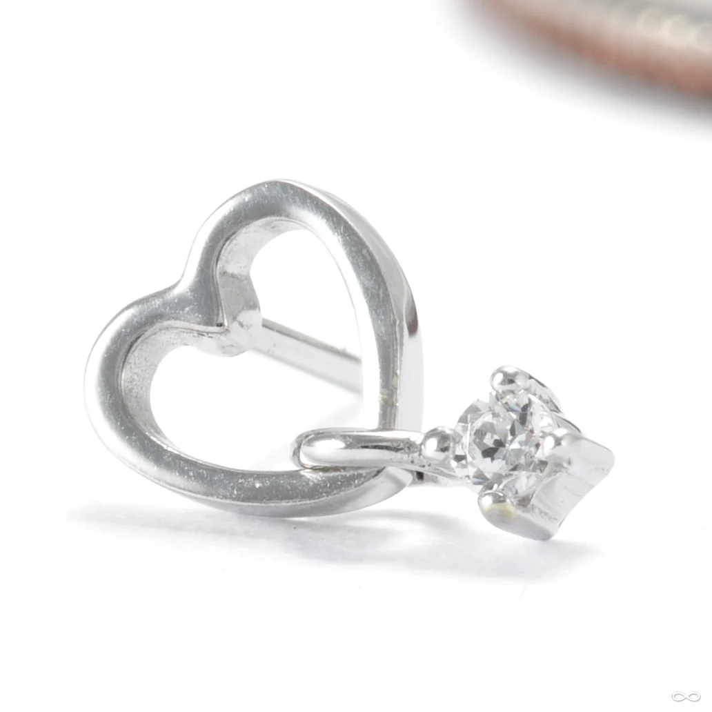 Loves It Press-fit End in Gold from Ember Body Jewelry - Image 3
