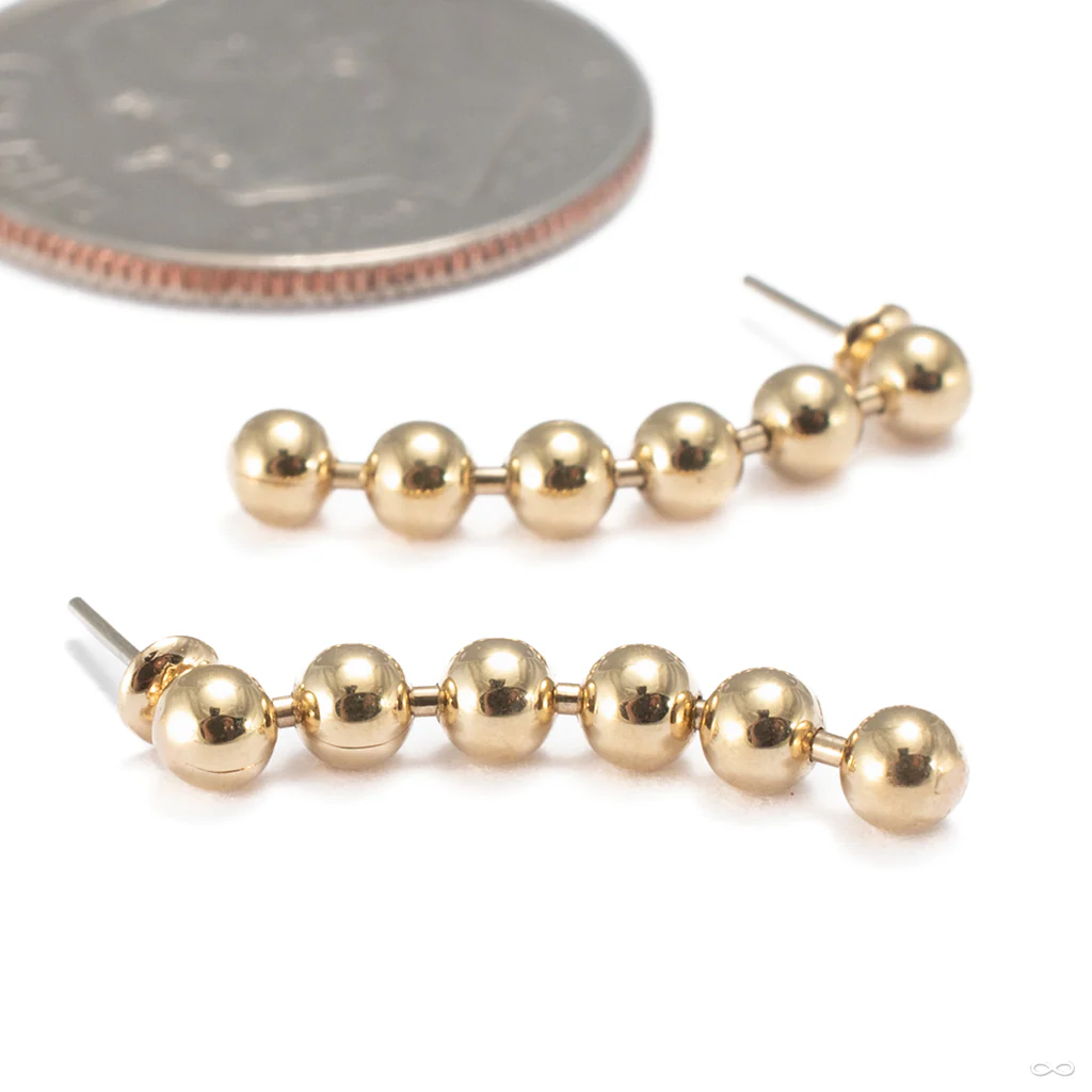 Mega 6 Press-fit End in Gold from Pupil Hall