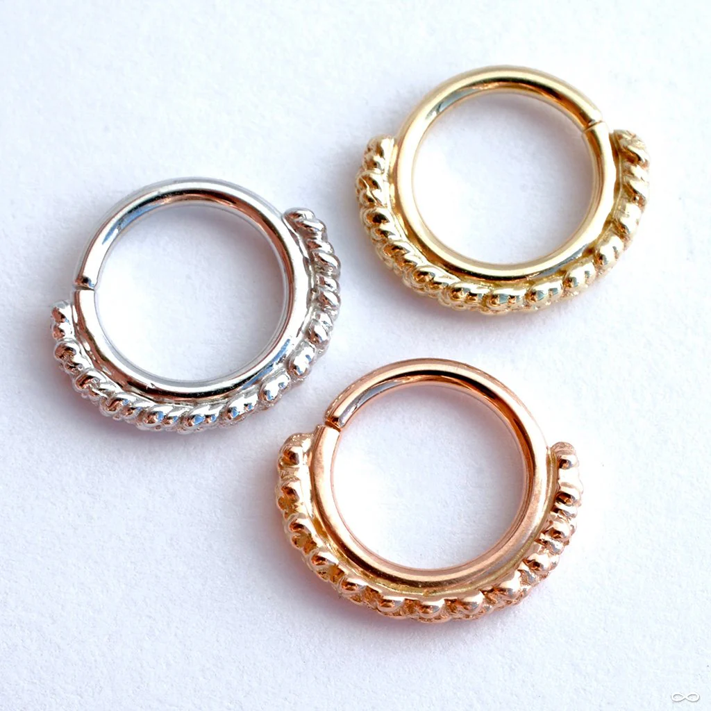 Milo Seam Ring in Gold from BVLA