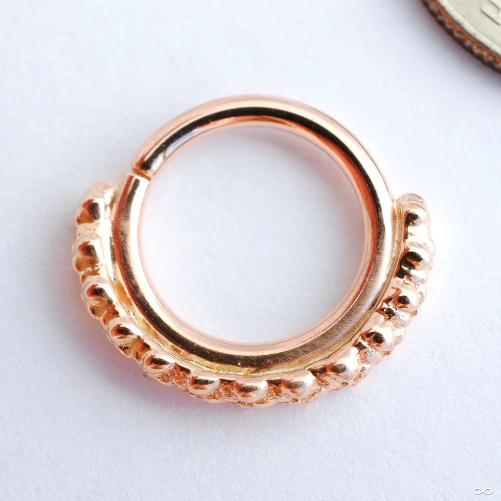 Milo Seam Ring in Gold from BVLA - Image 3