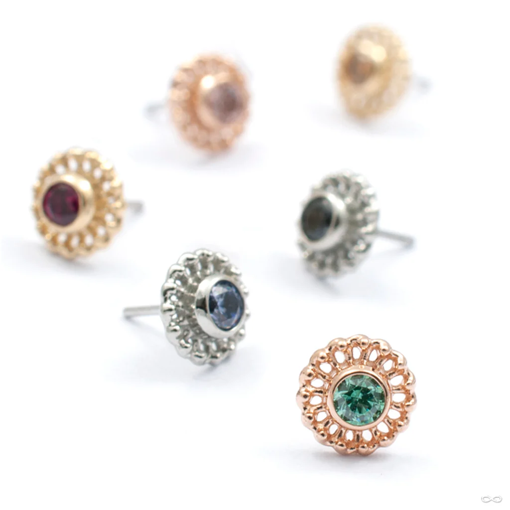 Mini Virtue Press-fit End in Gold from Anatometal