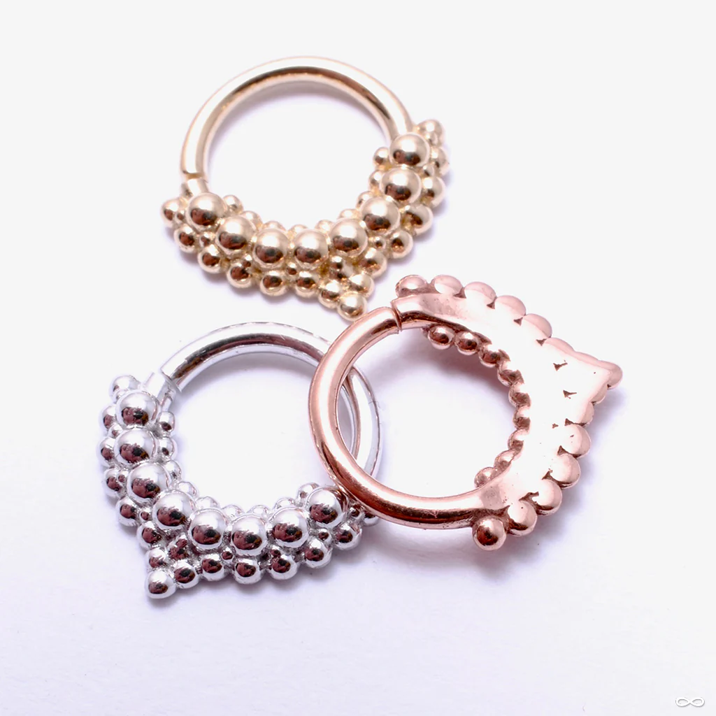 Mist Seam Ring in Gold from Tawapa - Image 2