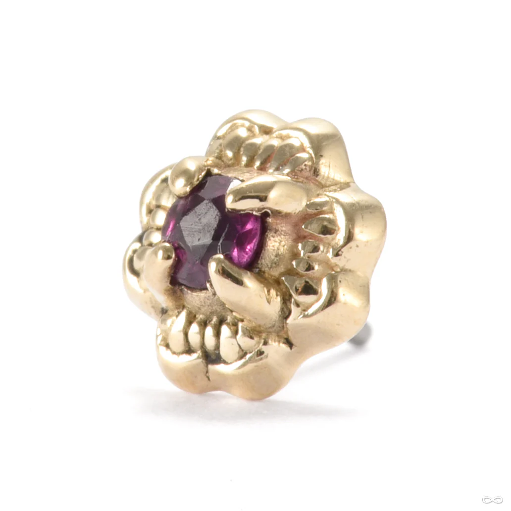 Monarch Press-fit End in Gold from Sacred Symbols
