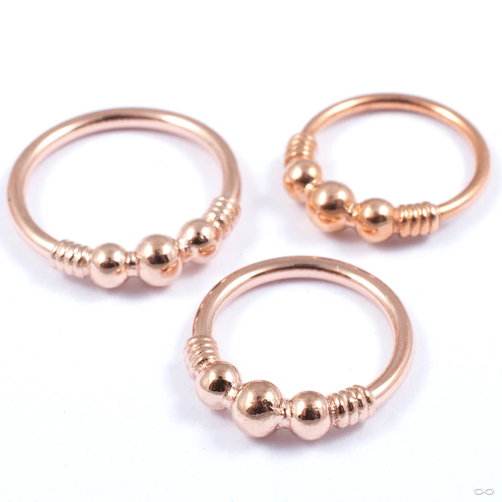 Myla Seam Ring in Gold from BVLA - Image 3
