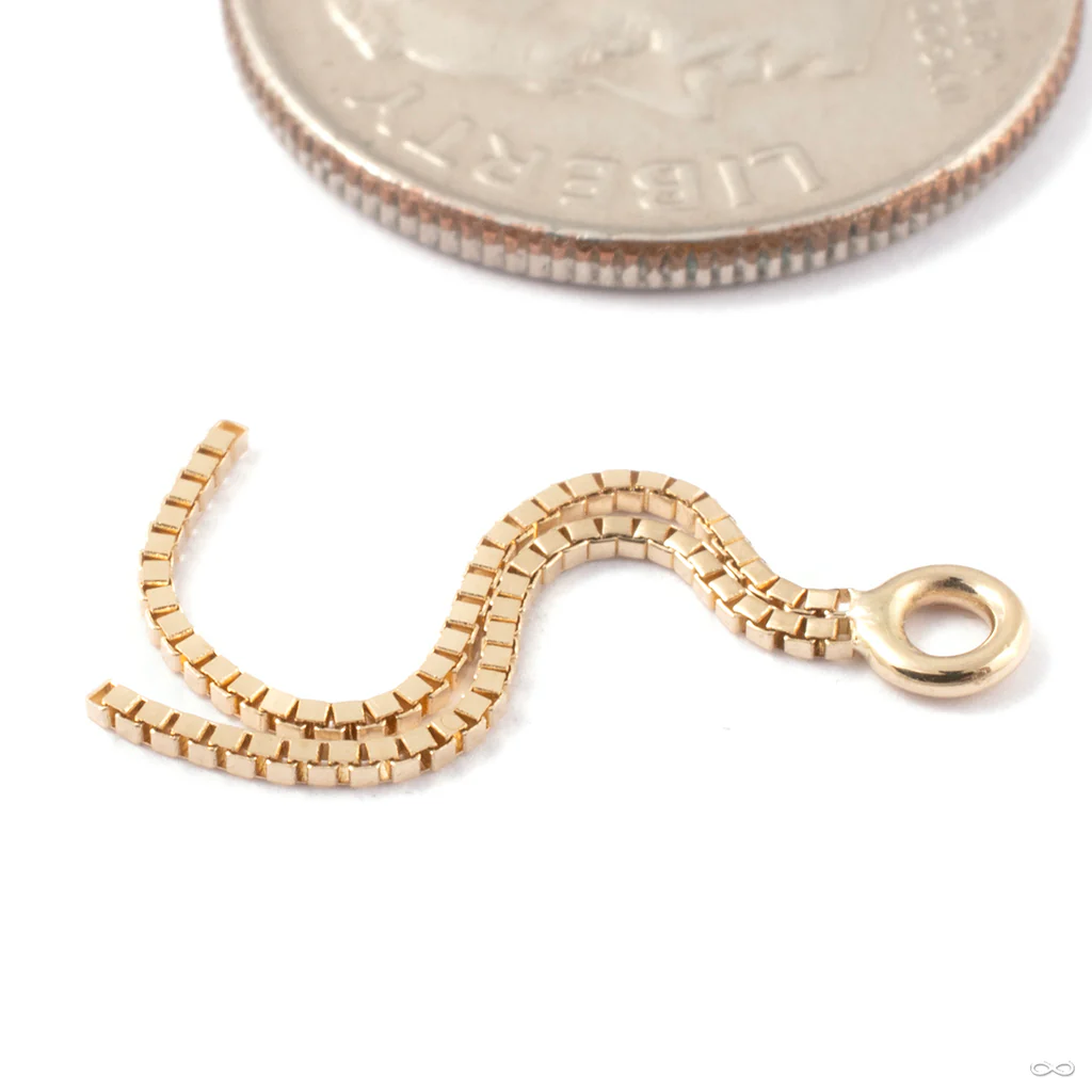 Nexus 2 Charm in Gold from Tether Jewelry - Image 2