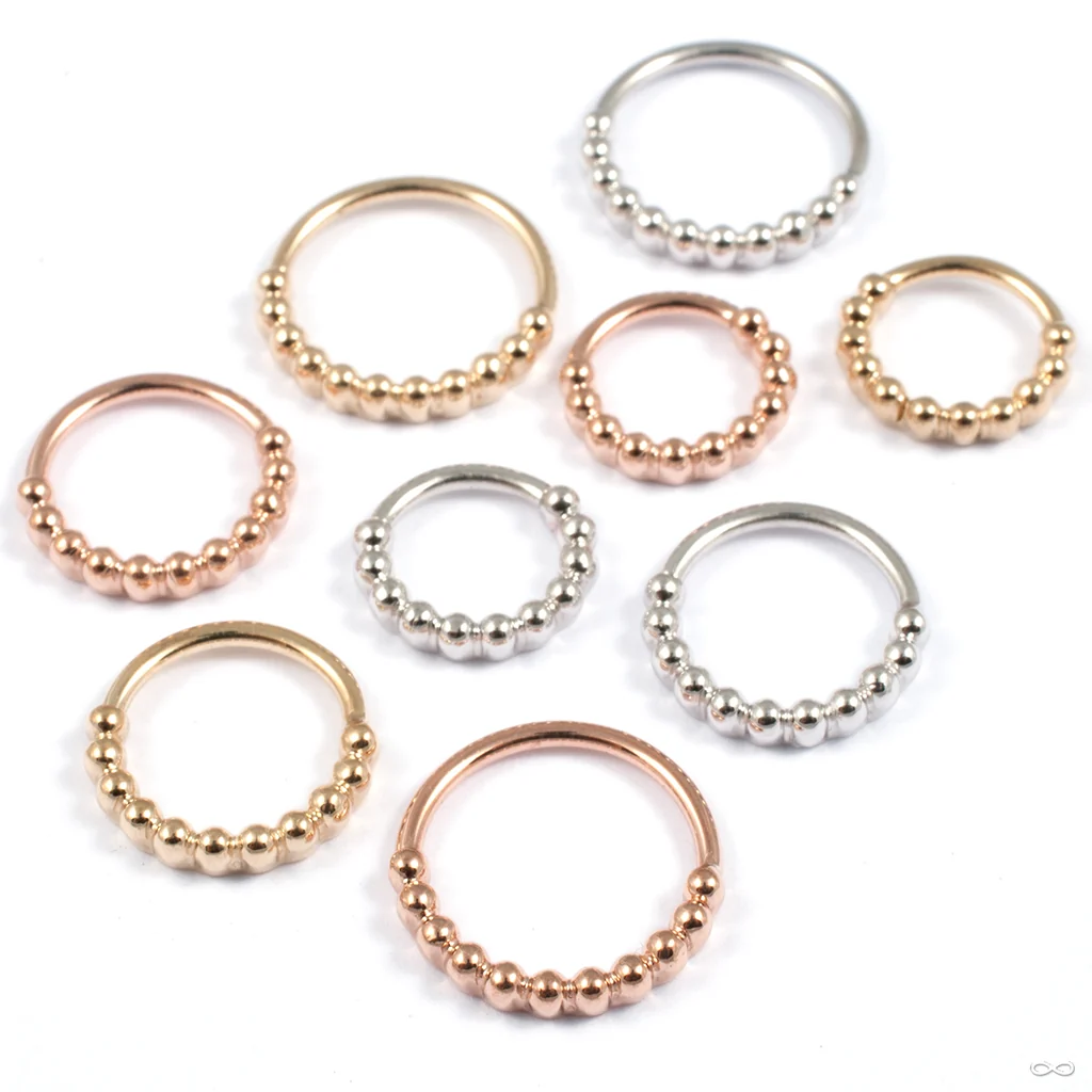 Oaktier Seam Ring in Gold from BVLA