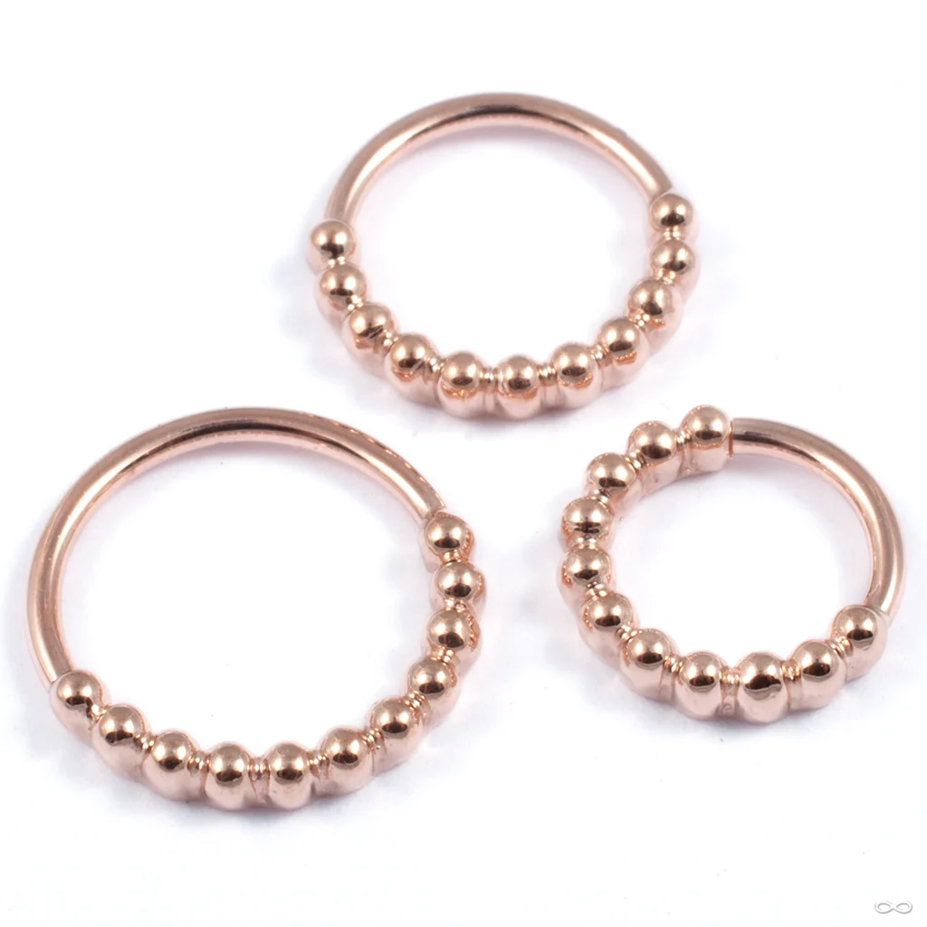 Oaktier Seam Ring in Gold from BVLA - Image 2