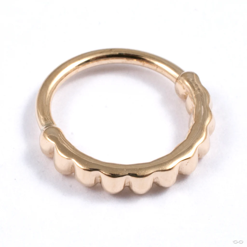 Oaktier Seam Ring in Gold from BVLA - Image 5