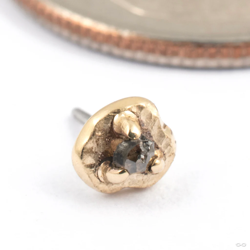 Oasis Press-fit End in Gold from Sacred Symbols
