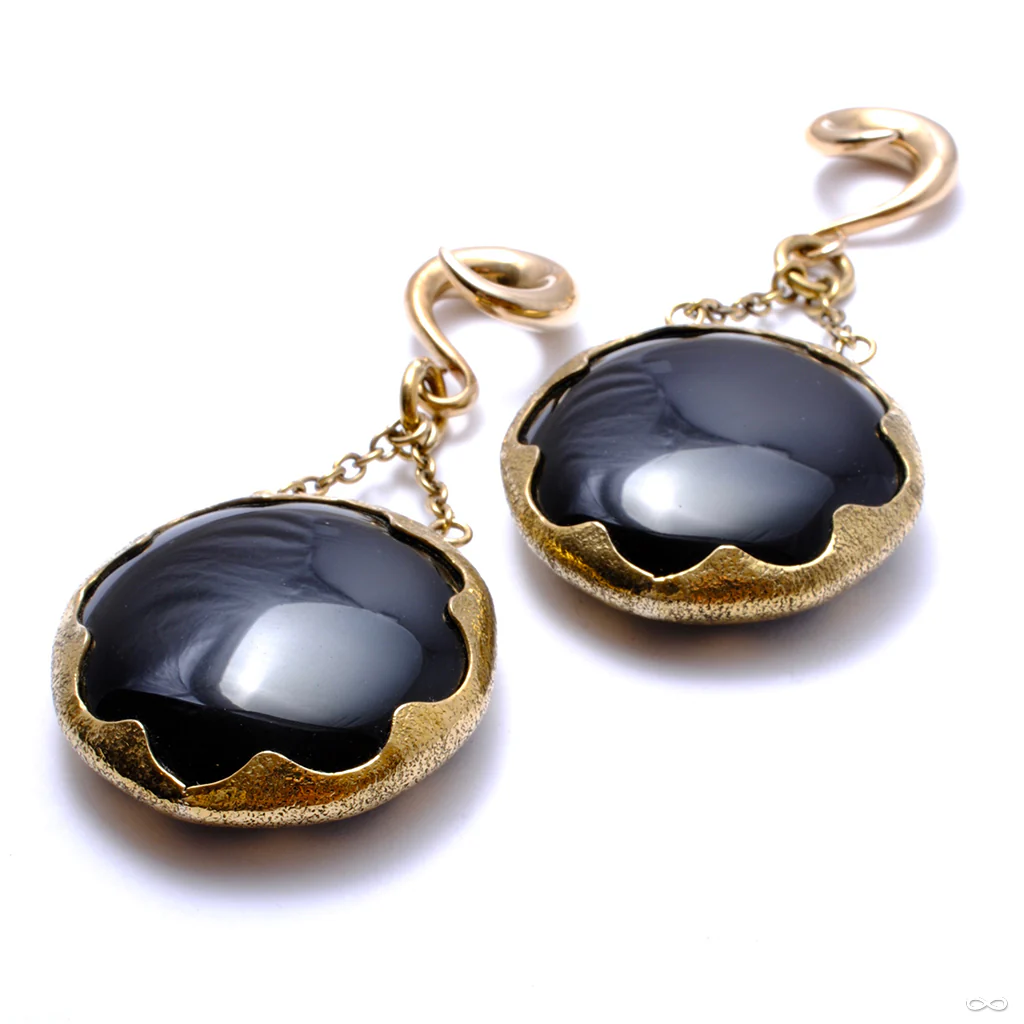 Obsidian Cushion Dangles from Diablo Organics - Image 2