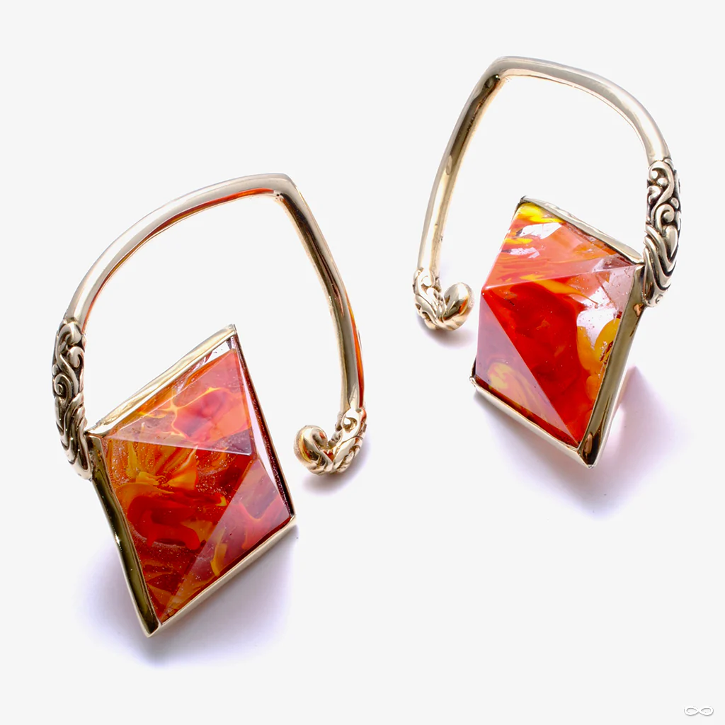 Octahedron Weights from Gorilla Glass and Diablo Organics