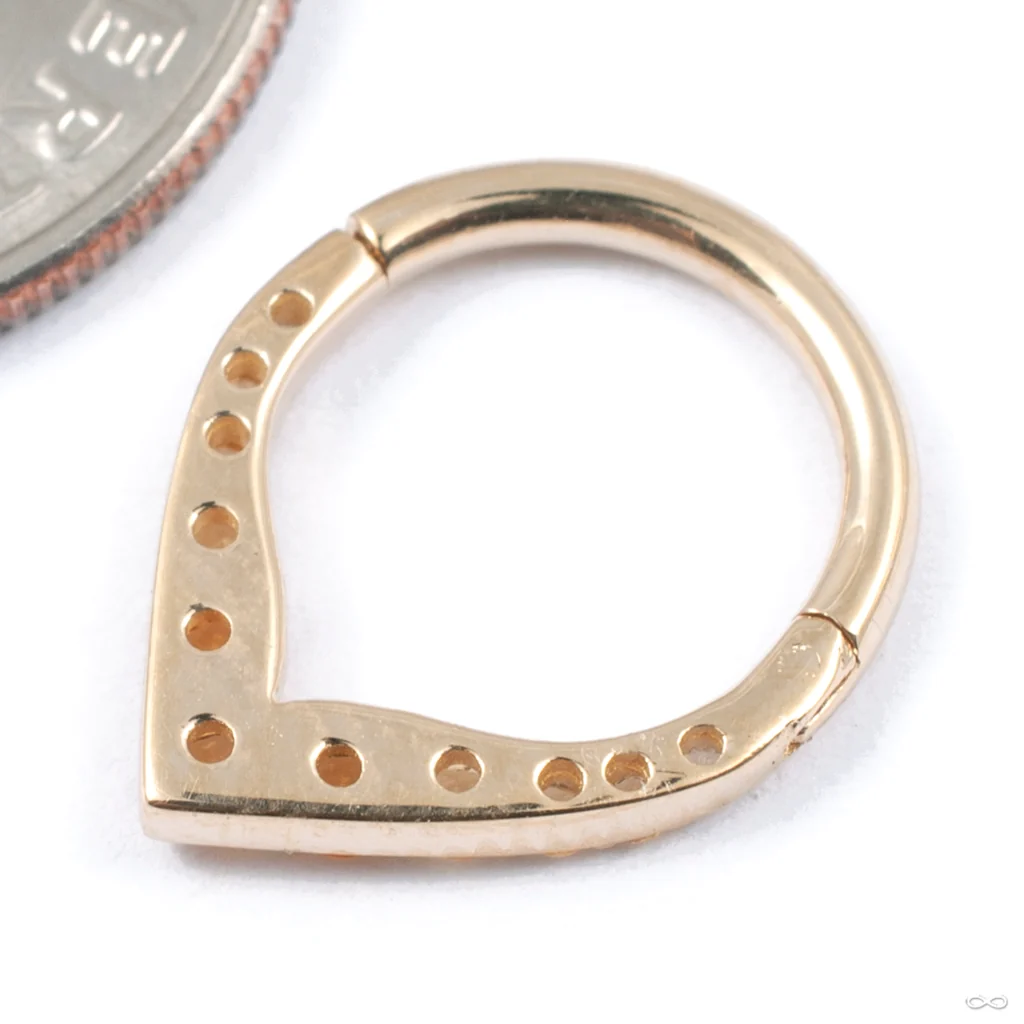 Ombre Rise & Shine Clicker in Gold from Buddha Jewelry - Image 2