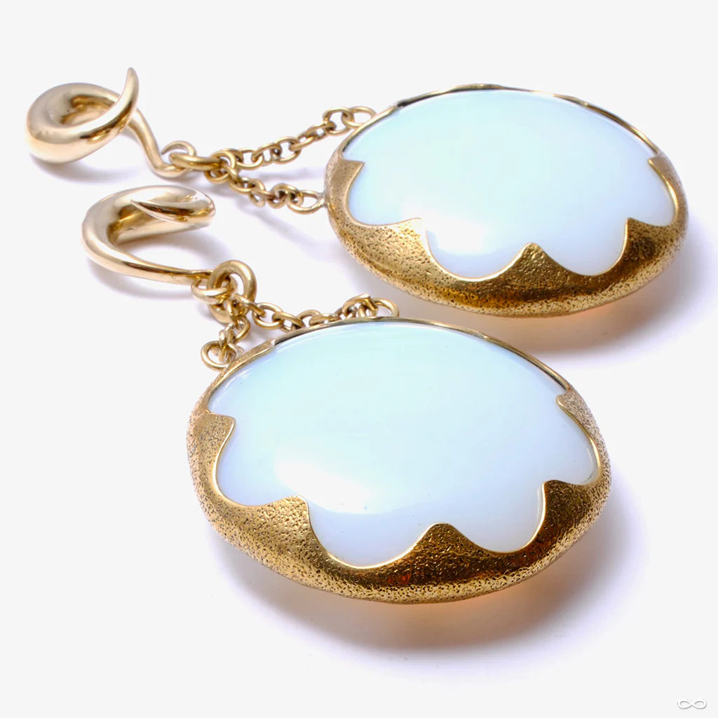 Opalite Cushion Dangles from Diablo Organics - Image 2