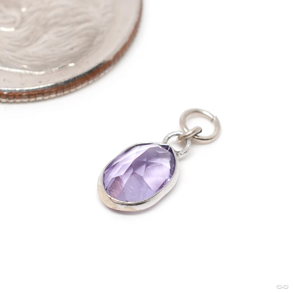 Oval Charm in Gold from Hialeah