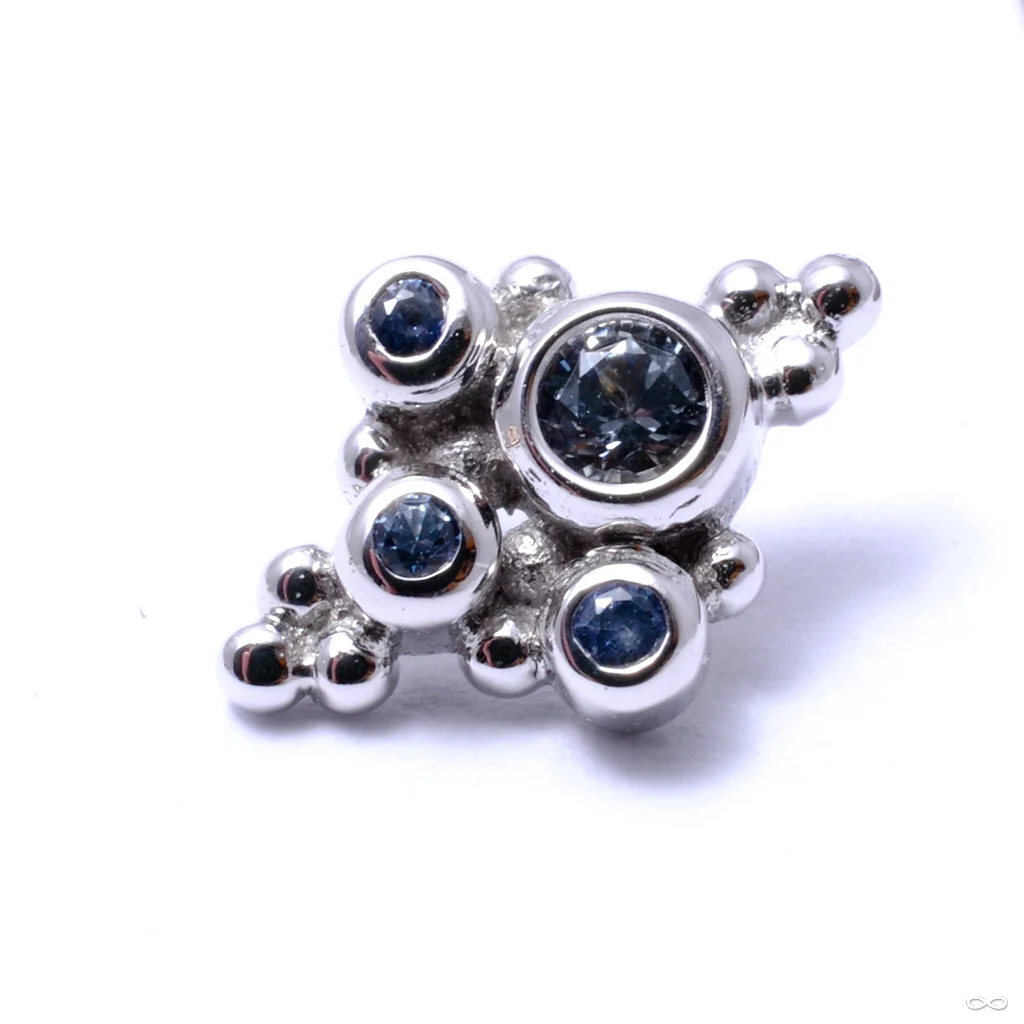 Round Sarai Threaded End in Gold from BVLA - Image 3