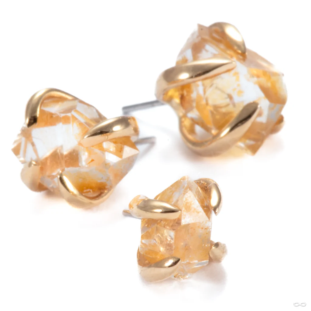 Sacred Love Press-fit End in Gold from Quetzalli - Image 8