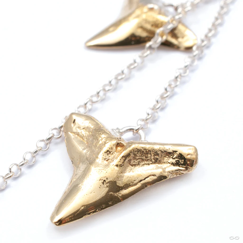 Shark Cascade Earrings from Diablo Organics - Image 2