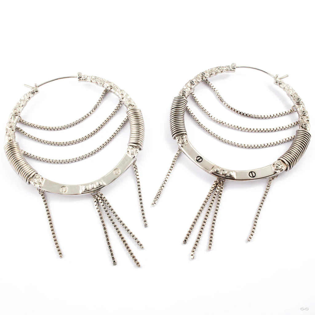 Shibari Earrings from Maya Jewelry - Image 3