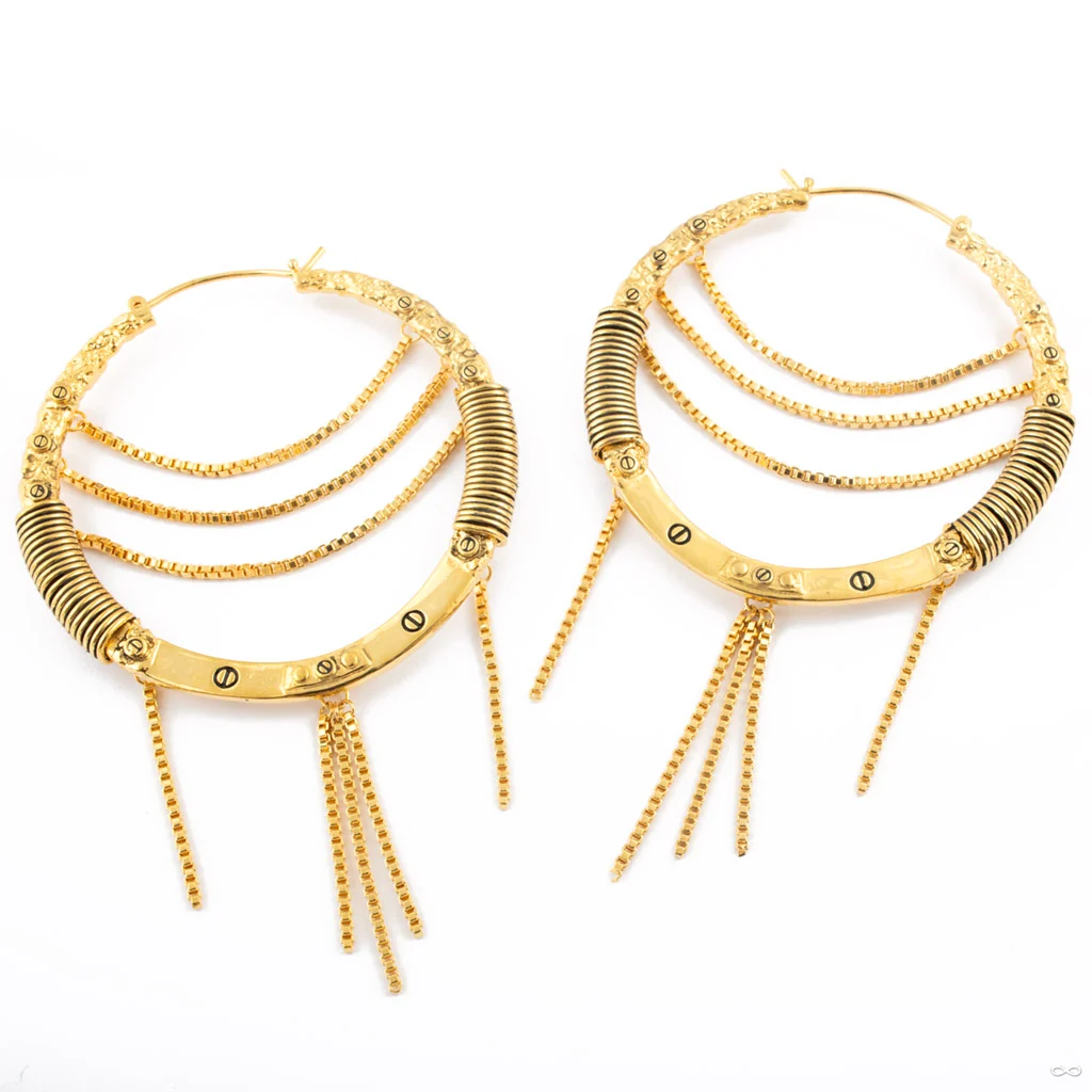 Shibari Earrings from Maya Jewelry - Image 4