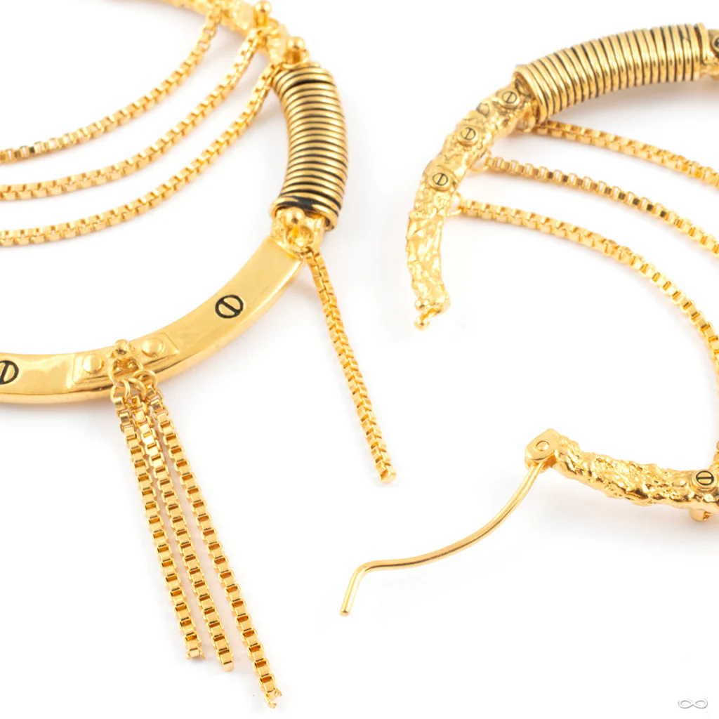 Shibari Earrings from Maya Jewelry - Image 6