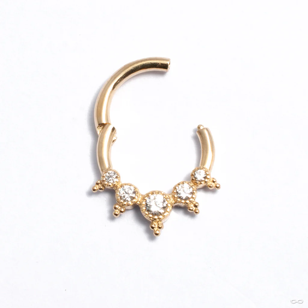 Simone Clicker in Gold from Buddha Jewelry - Image 4
