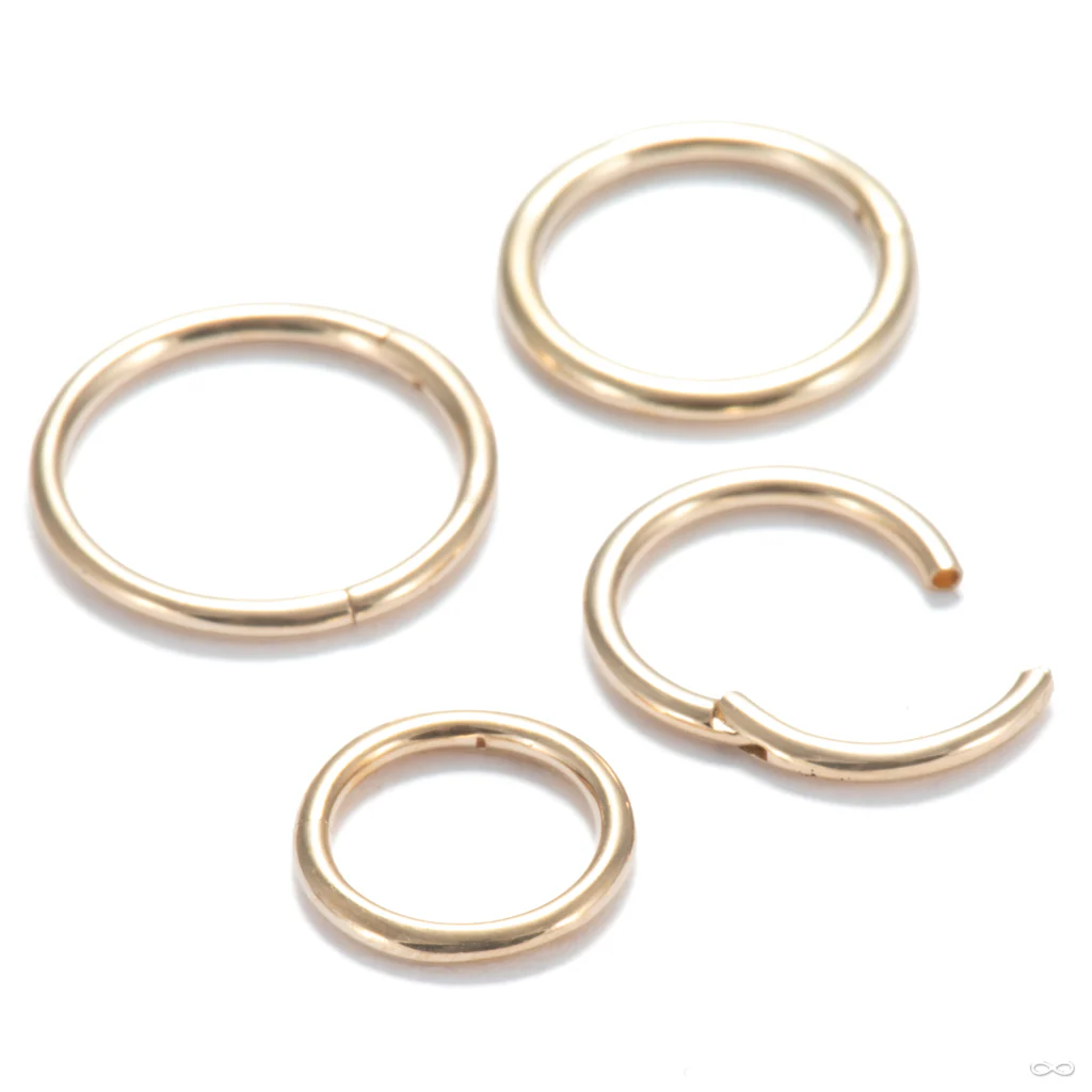 Simple Clicker in Gold from Zadamer Jewelry - Image 2