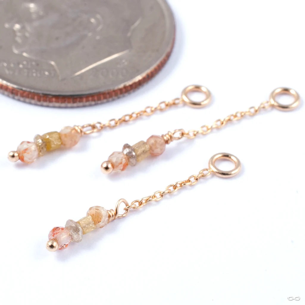 Single File Charm in Gold from Pupil Hall