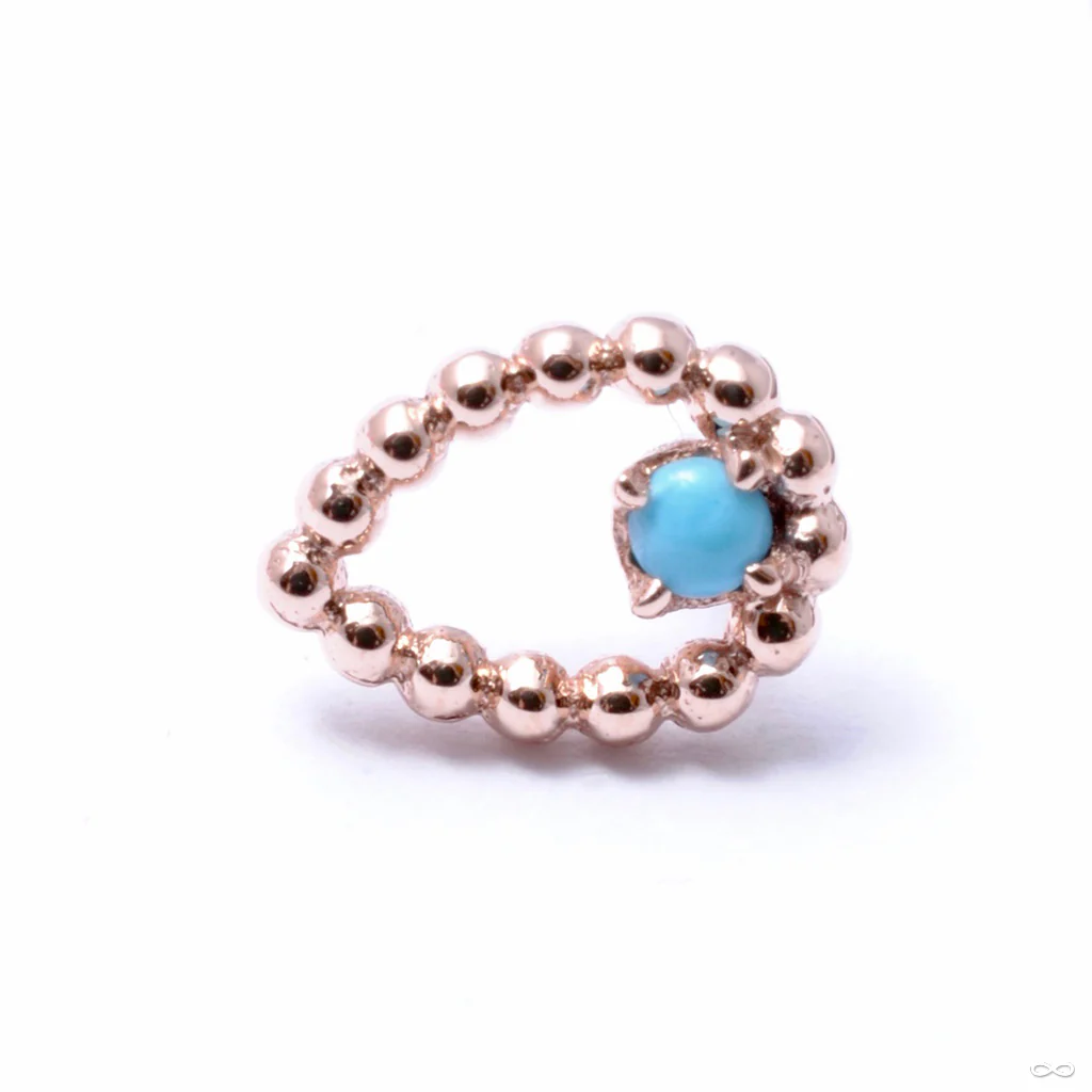 Sophie’s Tear Press-fit End in Gold from BVLA - Image 2