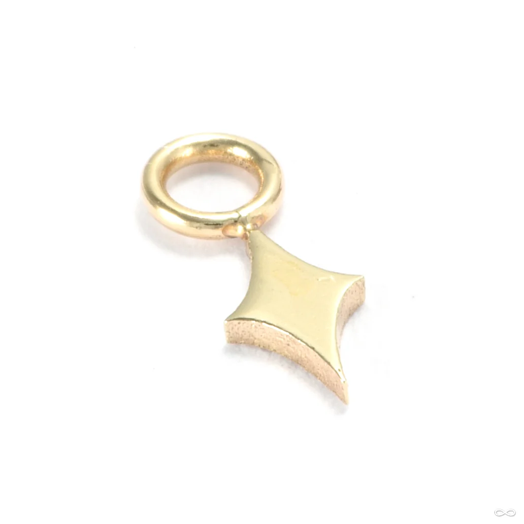 Sparkle Charm in Gold from Quetzalli - Image 2