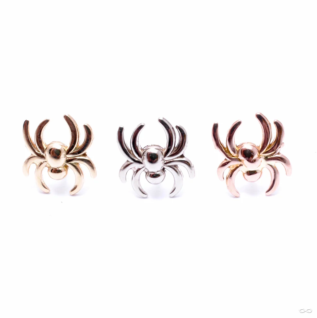 Spider Press-fit End in Gold from LeRoi