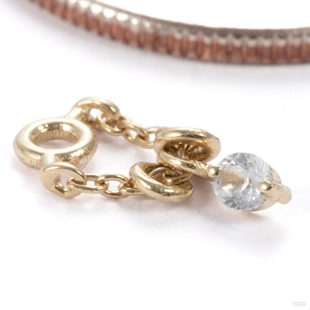 Stacked 1000 Percent Charm in Gold from Pupil Hall - Image 4