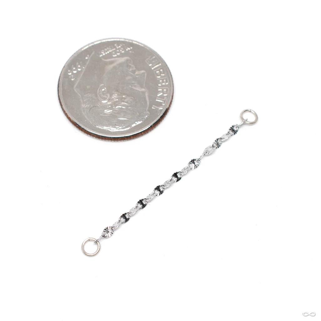 Starburst Chain in Gold from Hialeah - Image 3