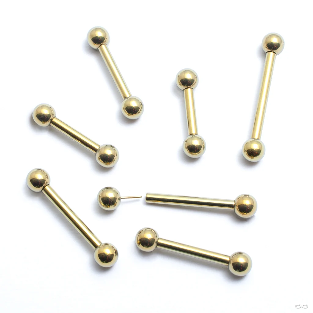 Straight Press-fit Barbell Shaft in Titanium from NeoMetal - Image 2