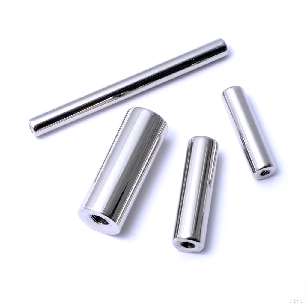 Straight Threaded Barbell Shaft in Steel from 6g to 00g from Industrial Strength - Image 3