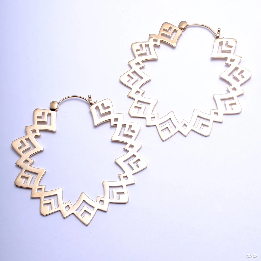Sunflower Earrings from Tawapa