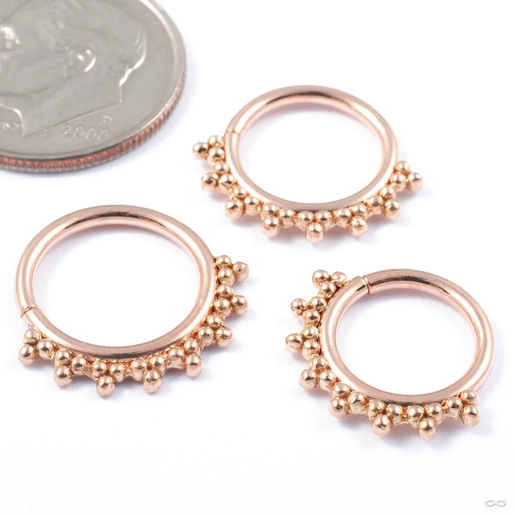Talia Seam Ring in Gold from Leroi - Image 2