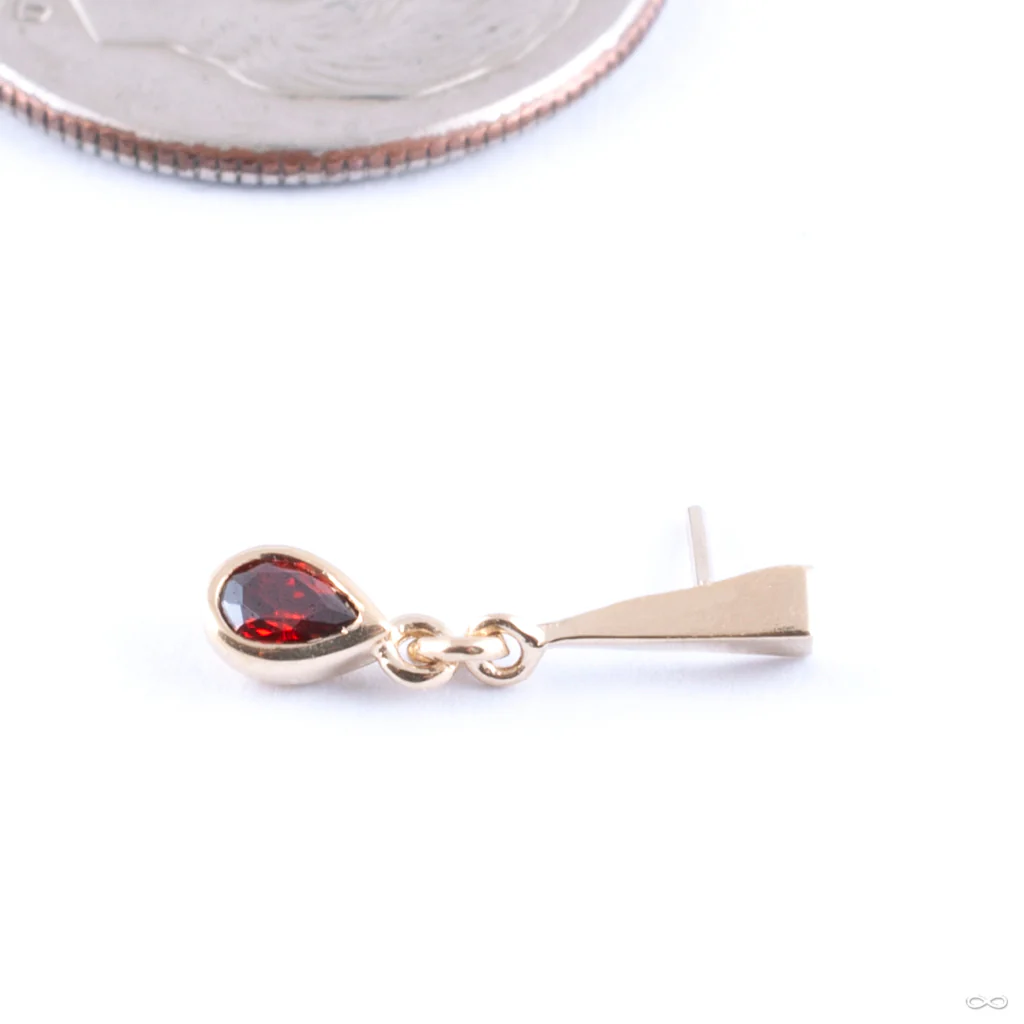 Till Death Press-fit End in Gold from Junipurr Jewelry - Image 3