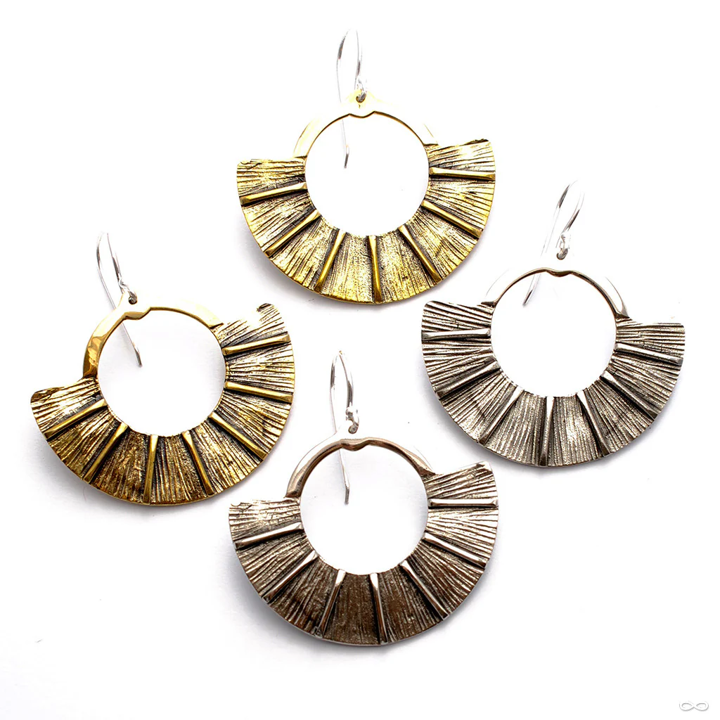 Traditional Fan Earrings from Diablo Organics - Image 4