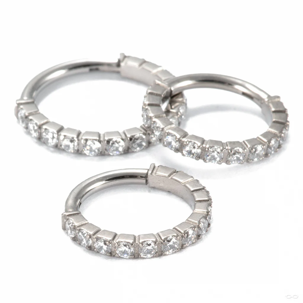 Tread Gem Clicker in Titanium from Diablo Organics