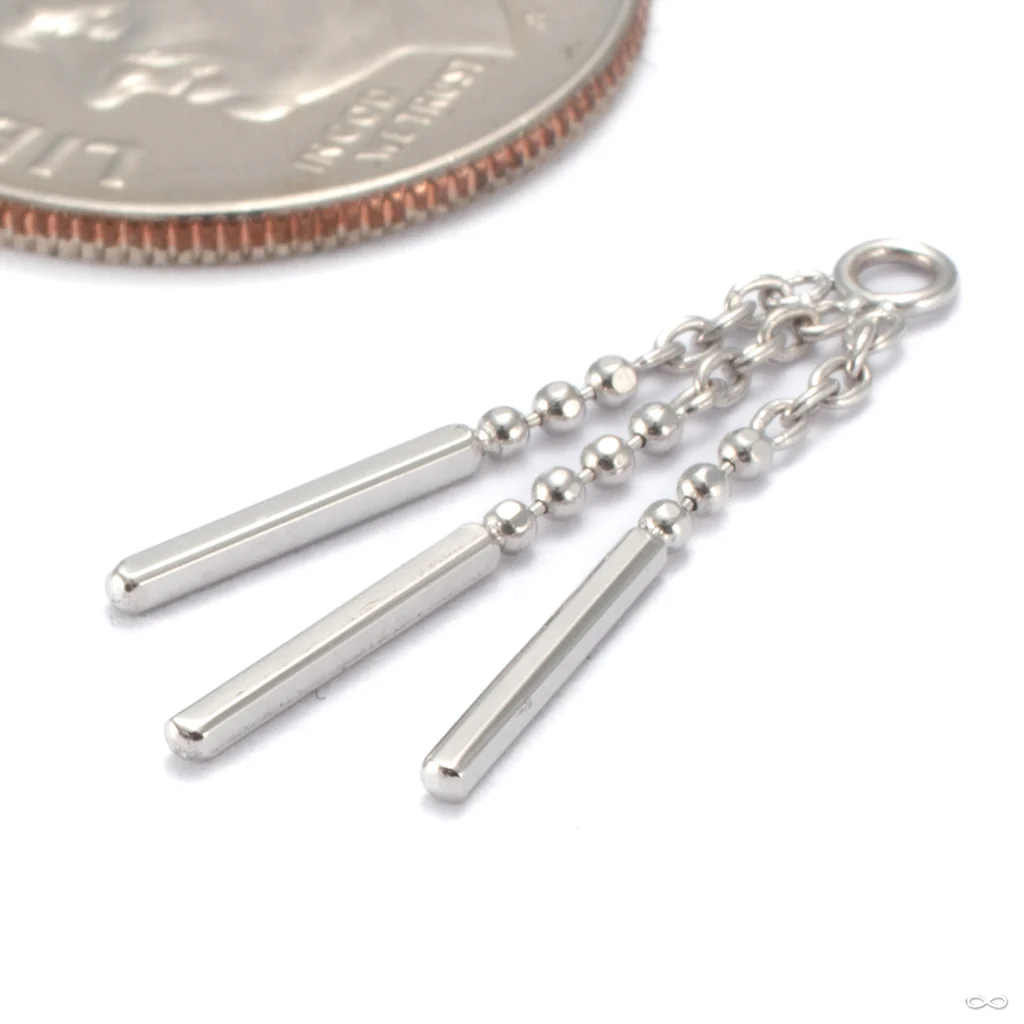 Triple Stick Around Charm in Gold from Pupil Hall - Image 2