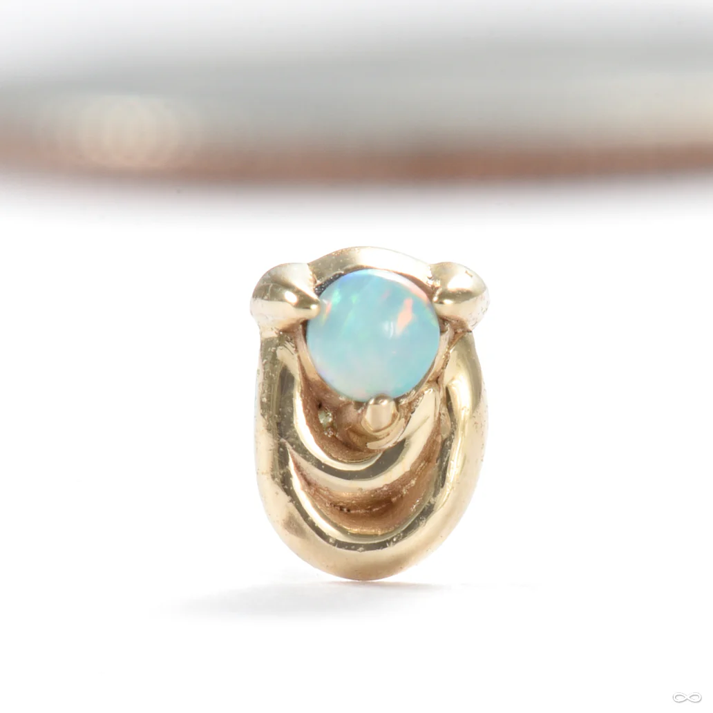 Veiled Press-fit End in Gold from Sacred Symbols