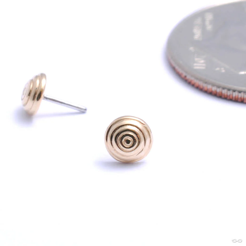 Zeta 00 Press-fit End in Gold from Tether Jewelry - Image 4